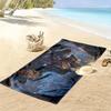 Vintage Summoning the Demon 2D Flat Print Beach Towel, Large Soft Quick Dry Towel for Beach Camping Swimming.MSTJ0918210