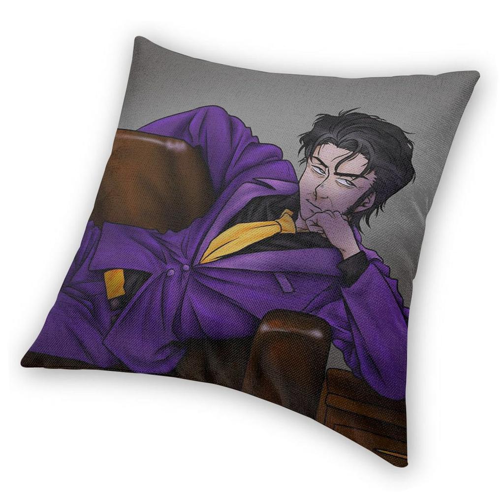 William Afton Purple Guy Square Pillowcase Polyester Linen Velvet Pattern Decor Throw Pillow Case Room Cushion Cover Wholesale