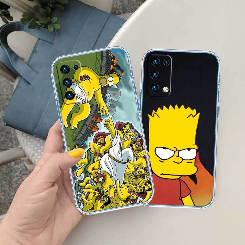 S-Simpsons-Poster Phone Case for Motorola Edge 20 30 S30 40 50 Fusion Lite Plus Pro Ultra Neo One Action Zoom Hyper Power Macro Vision