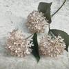 Hydrangea Snowball Artificial Stems Multibranch For Wedding Home Decor Gift
