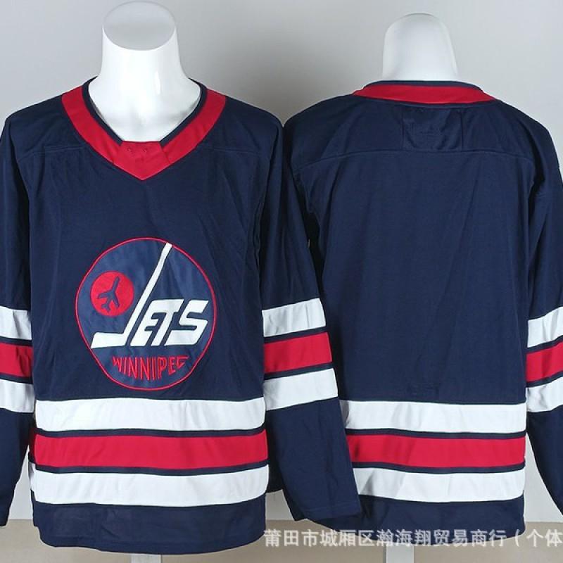 Mens Ice Hockey Jersey Winnipeg Jets 55 13 81 Embroidered Team Uniform Adult Winter Sport