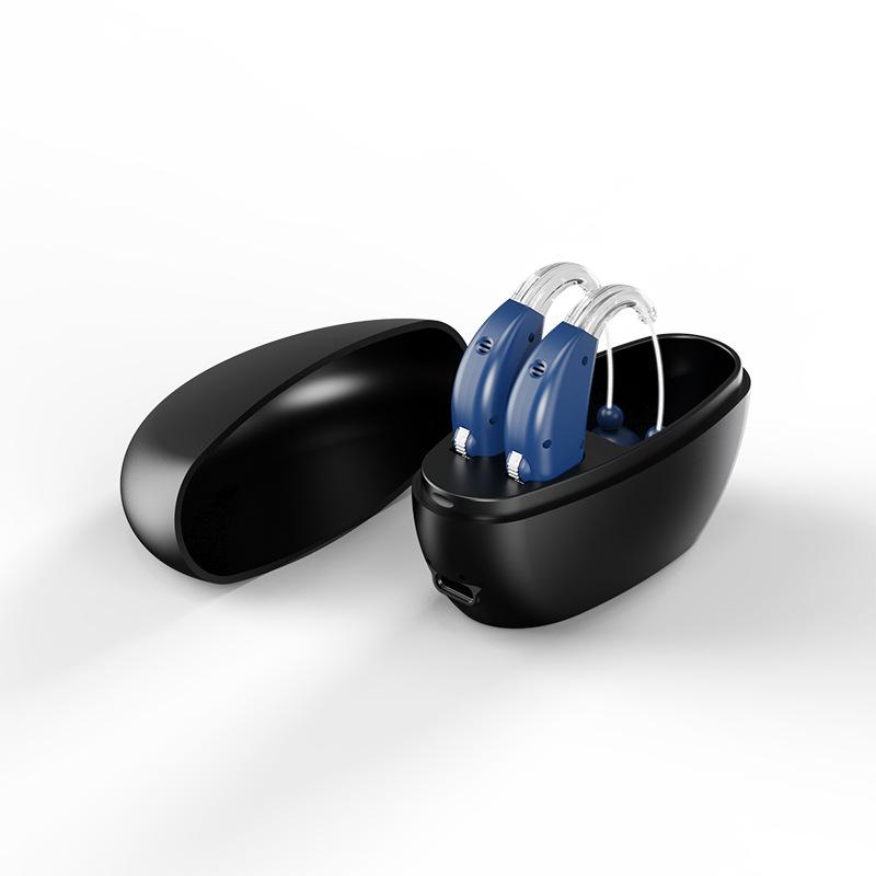 Ушные аппараты 2 в 1, шумоподавление, усилитель звука, мини-слуховой аппарат для глухих, перезаряжаемый слуховой аппарат для глухоты, голосовой аппарат