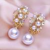 KNIKOO Drop Earrings For Women Fashion Pearl Earrings Jewerly For Wedding Bride Party Earrings Gifts