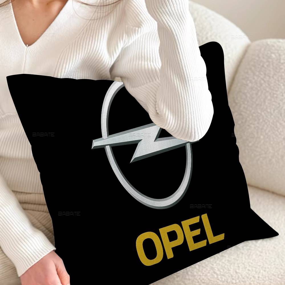 Подушка с логотипом Opel Наволочка Чехол для диванной подушки Декор для дома Детский подарок