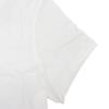 Футболка с коротким рукавом J20J212883 [Calvin Klein] Женская, Вырез, Рукав, Хлопок, Дизайн с одной деталью, (БЕЛЫЙ/С) [Элемент]