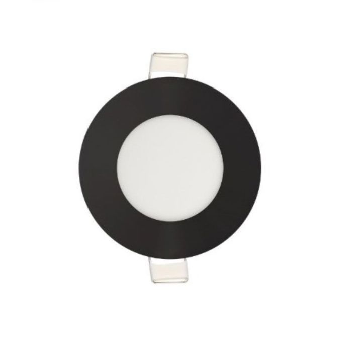 Dimmable LED Panel 3W 4200K 110lm Black IP20