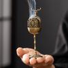 Полый ароматерапевтический подсвечник для благовоний Incense Road Маленький подсвечник для благовоний Комнатная печь на высокой ножке Офис Чайная комната Украшение