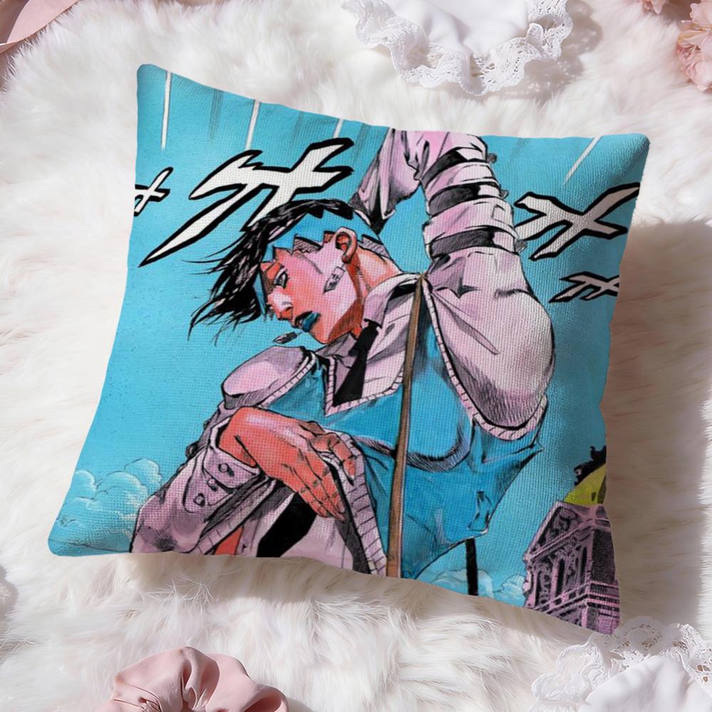 Горячая Наволочка J-JJoJo's Bizarre Adventure Мягкая Стираемая Наволочка Многоцелевая для Дивана Кровати Путешествий Офиса