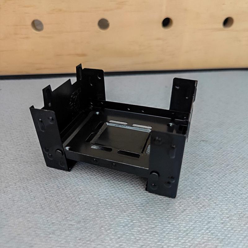 Portable Glossy Black German-style Folding Stove - Dark Souls Series