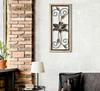 Iron and Wood Wall Panel Koman -B- Cm 26X2,5X60