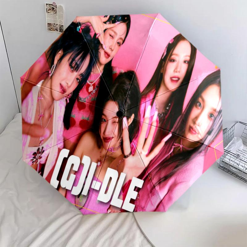 Gjidle Automatic Umbrella - Suitable Travel Outdoor Portable Umbrella Birthday Gift Daily Essentials