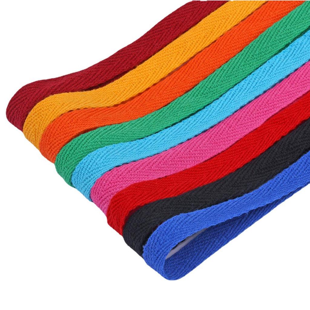 1 см Красно-фиолетовая хлопковая лента «елочка»: Праздничная окантовка и полная окантовка тесьмой