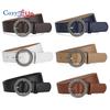 Round Buckle Rhinestone Inlaid Simple and Versatile One-piece Skirt Belt Women