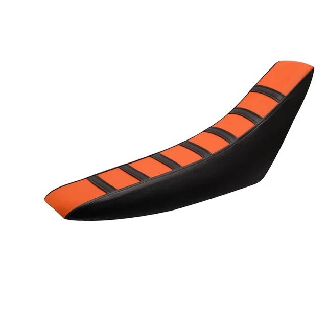 Motocross Striped Soft-Grip Gripper Soft Seat Cover Rubber For KTM HUSQVARNA HONDA YAMAHA SUZUKI Motorcycle seat cushion cover