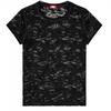 Diesel Womens/Ladies Kasia Camo Lace Crew Neck Fitted Top