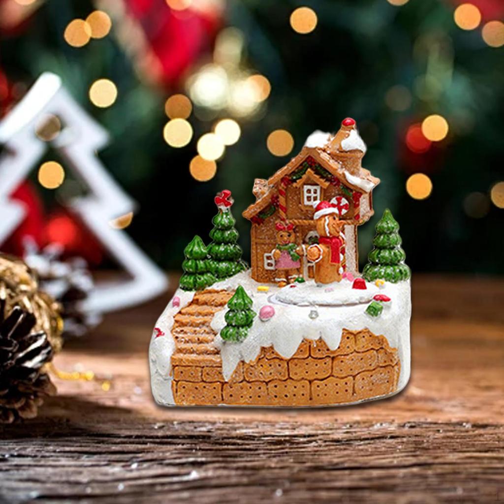 Рождественские музыкальные огни, Классическое движение, Сувениры для вечеринок, Снежная сцена, Дисплей для влюбленных,