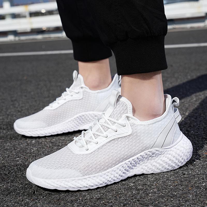 Мужская обувь fly-woven D спортивная обувь повседневная обувь большого размера мужская дышащая сетчатая обувь fly-woven