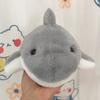Stuffed Plush Animals Toys Hand Finger Story Puppet Kawaii Dolls Educational Toys Grey Pink Shark Hands Kids Toy Birthday Gift