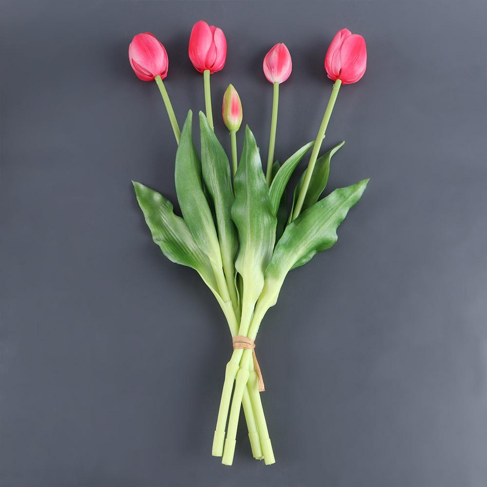 Канцтовары Офис Свадебные Ручные Цветы Букет Домашний Декор Искусственные Тюльпаны Цветок Искусственный Цветок