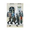L.S.. Lowry A Fight C. 1935 Print