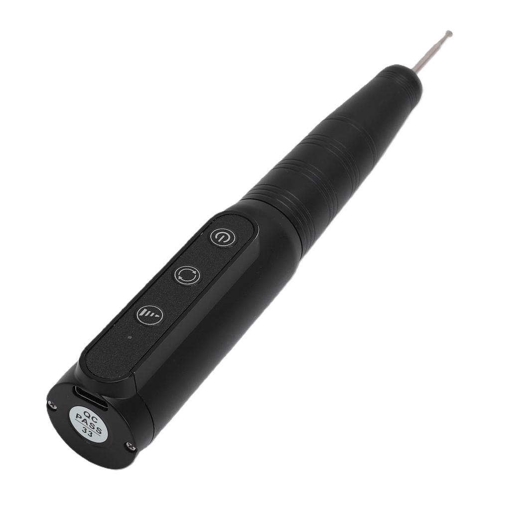 Мини-аккумуляторный вращающийся инструмент, 3 скорости, USB-зарядка, набор с 12 насадками, электрическая шлифовальная ручка для шлифовки, полировки, сверления