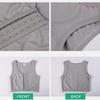 1Pc Breast Front Buckle Polyester Solid Color Lesbian Tomboy Strengthen Flat Chest Binder Short Vest Underwear Trans
