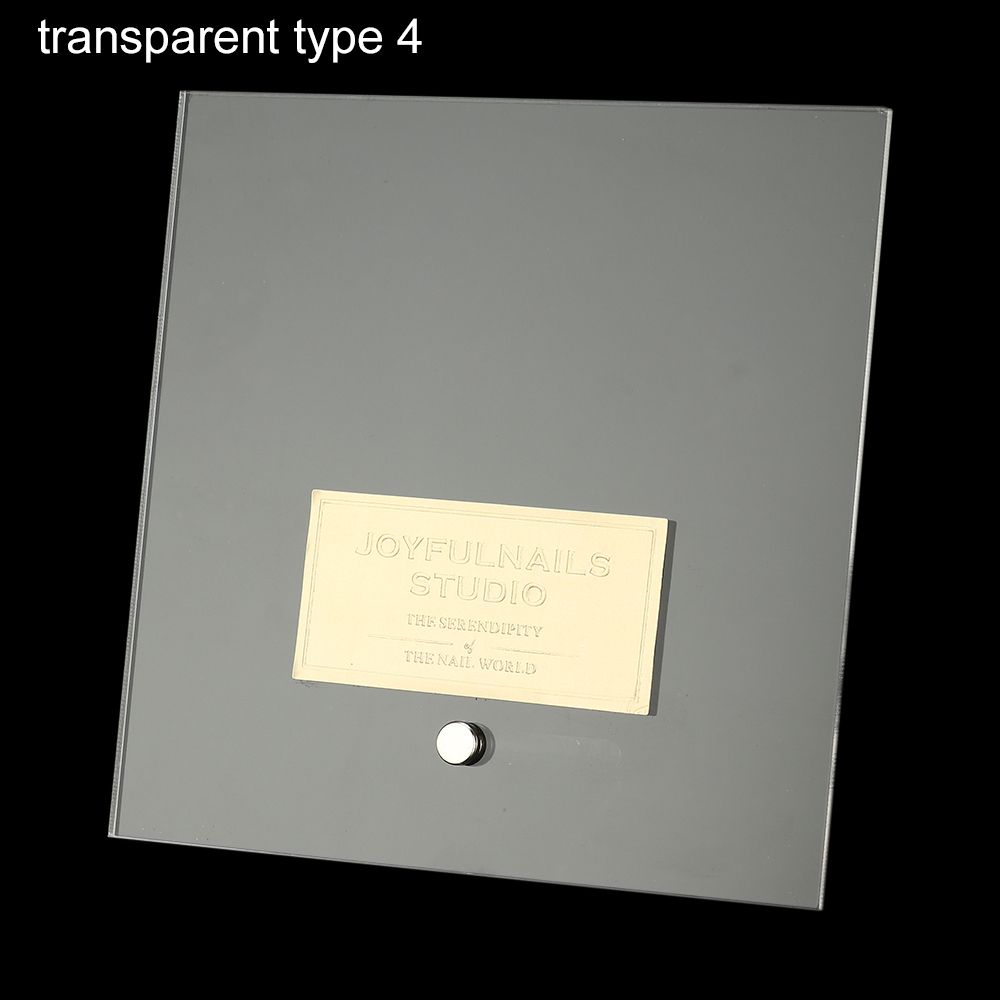 Акриловый прозрачный матовый демонстрационный стенд для накладных ногтей, держатель для дизайна ногтей, демонстрационная доска, цветная карта