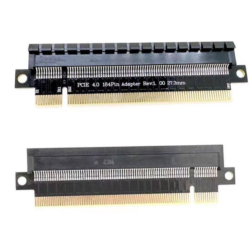 Карта адаптера PCIE 16X Разъемы слотов PCIE - PCIE 16X Высокоскоростной преобразователь PCIE X16 Адаптер-преобразователь PCIE X16 PCIE4.0 16