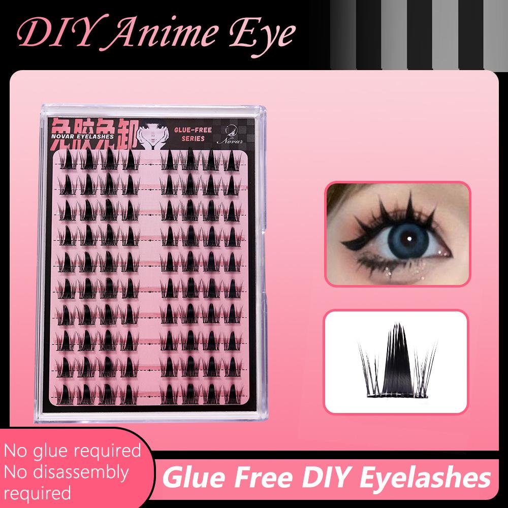 5D накладные ресницы пушистые густые ресницы для наращивания новые ресницы своими руками без клея