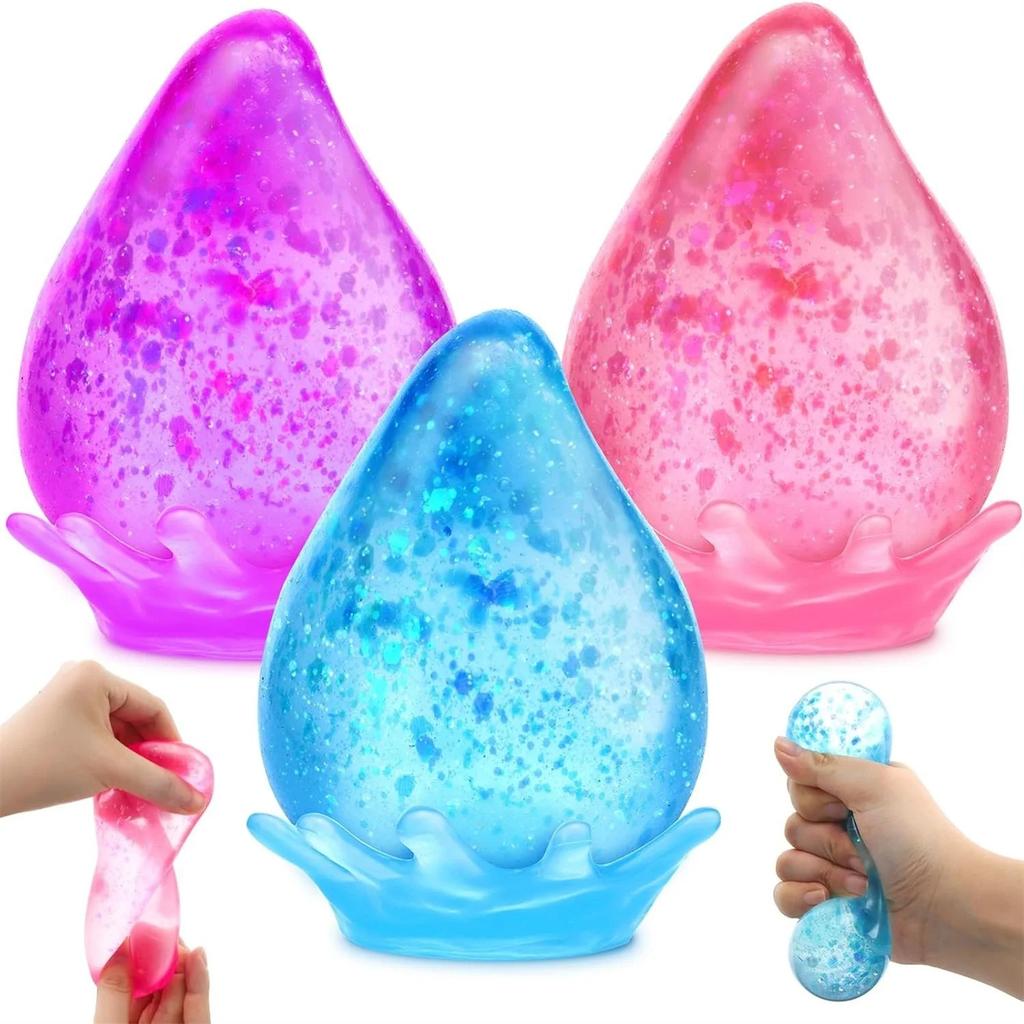 Игрушки Игрушки Мечта Squishy Капля Шарики от Стресса Fidget Игрушка Силиконовая Сенсорная для Аутизма, СДВГ, Сенсорного Снятия Стресса День Рождения Подарок Детям