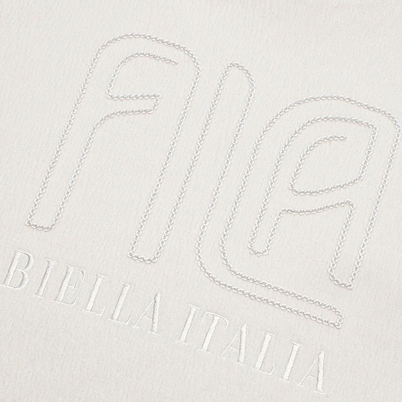 Fila Белая серия Повседневный Удобный Вязаный Пуловер С Длинным Рукавом Толстовка Женская толстовка Ледяной Белый F11W513201F-IV