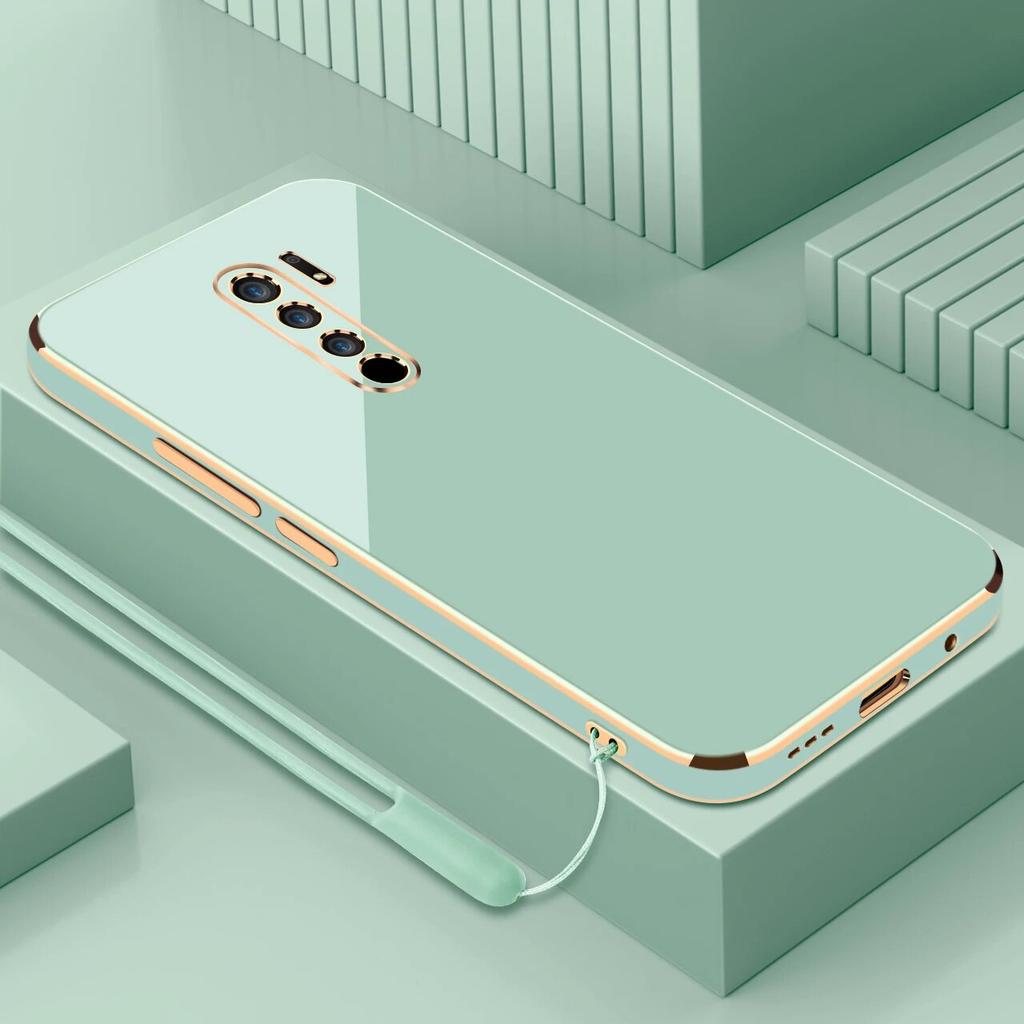 Чехол для телефона Xiaomi Redmi 9 Redmi 9 M2004J19G, M2004J19C, чехол redmi9, роскошный противоударный чехол с квадратным покрытием