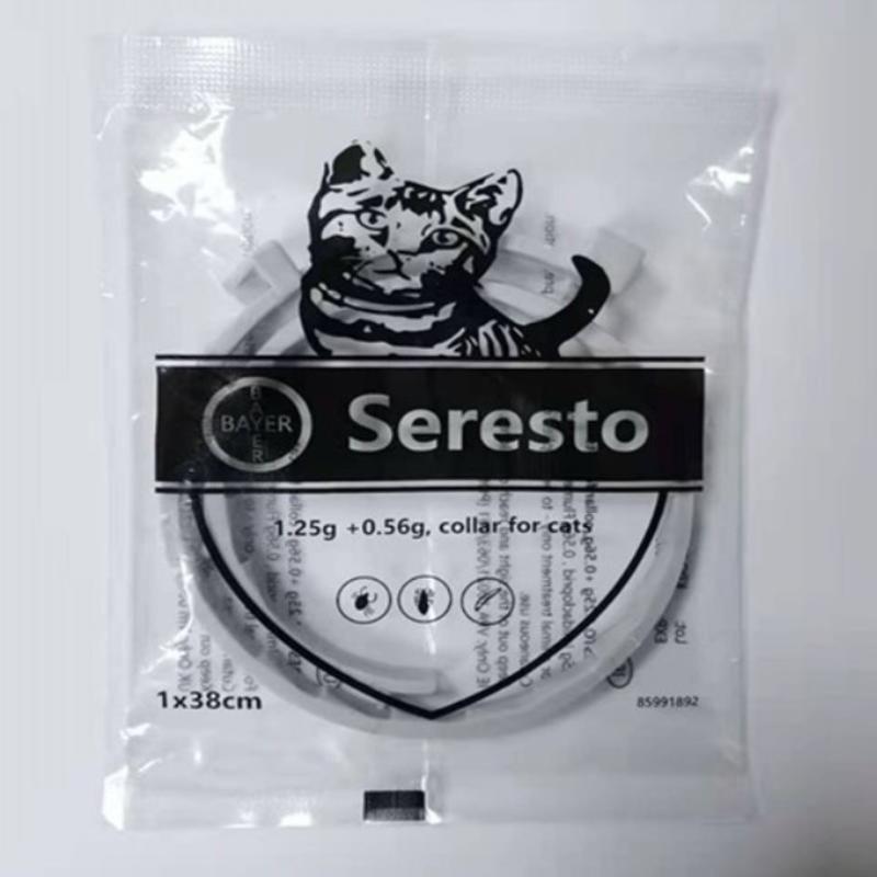 Ошейник для защиты от блох и клещей для собак и кошек - 8 месяцев защиты, без запаха и нежирный