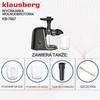 Sokowirówka wolnoobrotowa 150W do owoców i warzyw COLD PRESS KLAUSBERG KB-7867