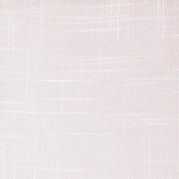 Voilage - Zazy - 140x240cm - Effet lin - Polyester - Oeillets métal