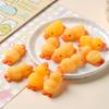 10/20/30pcs Yellow Duck Mochi Squishy Cute Squeeze Stress Toys Squishy Taba Party Favors Gift Carnival Bag Stuffers Kids Prizes