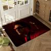 Singer The W-Weeknd Music Floor Mat Soft Thickened Absorbent Non-Slip Bedroom Living Room Door Mat Home Decor Flannel Rugs