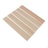 5 Pieces Blank Unfinished Wood Wooden Plaque Woodcraft Dowel Rod for Hobbies Craft 250x40x6mm