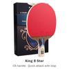 729 Ping Pong Racket Professional Offensive Table Tennis Racket King 6 7 8 9Star ITTF Approved Ping Pong Paddle for Intermediate