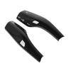 2PCS Steering Wheel Gear Shift Cover Real Carbon Fiber Scratch Proof Replacement for Tesla Model 3 Y 3K Twill Gloss