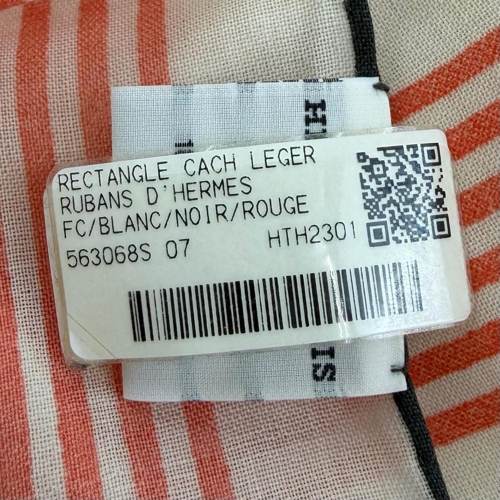 Pristine HERMES scarf Rectangle cashmere Women Used