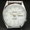 ВИНТАЖНЫЕ ОТРЕМОНТИРОВАННЫЕ МУЖСКИЕ АВТОМАТИЧЕСКИЕ ЧАСЫ SEIKO 5 ЯПОНИЯ БЕЛЫЙ ЦИФЕРБЛАТ a446347-1