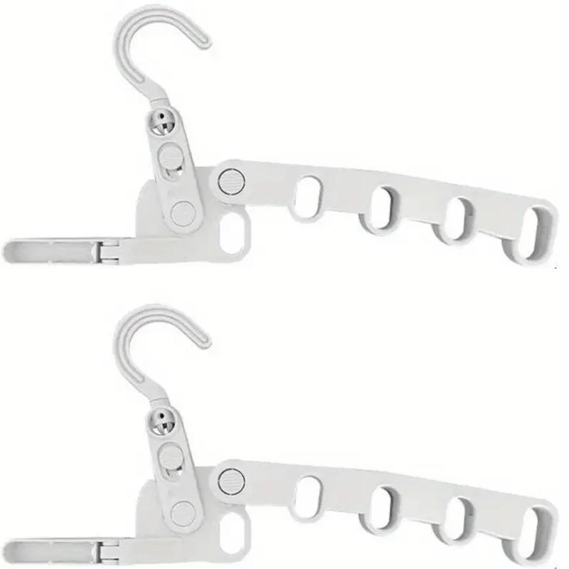 1 шт., вешалка для одежды с пятью отверстиями, складная, утолщенная, бытовая, мобильная, телескопическая, многофункциональная, дорожная, сушилка для одежды