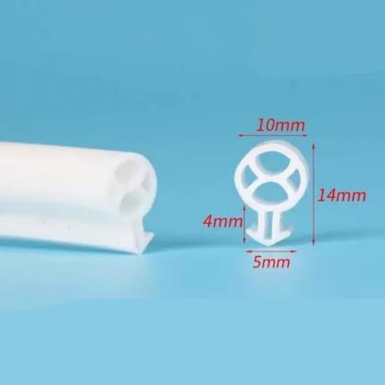 10 м O-образный уплотнитель для пластиковых стальных дверей и окон, силиконовый резиновый уплотнитель для дверей и окон, заглушка для сквозняков, полая колба, трубчатая прокладка