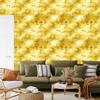 Aged Gold Yellow and Cream Wallpaper for Living Room and Bedroom 50x1000