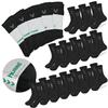 HUMMEL Men' Socks 15 Pairs Long Black Cotton Size 36-40