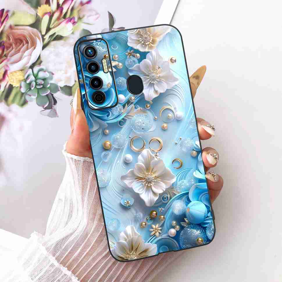 For Tecno Camon 17 CG6 CG6j Case Retro Cartoon Animals Silicone TPU Black Cover For Camon17 camon 17 Phone Casing Bumper