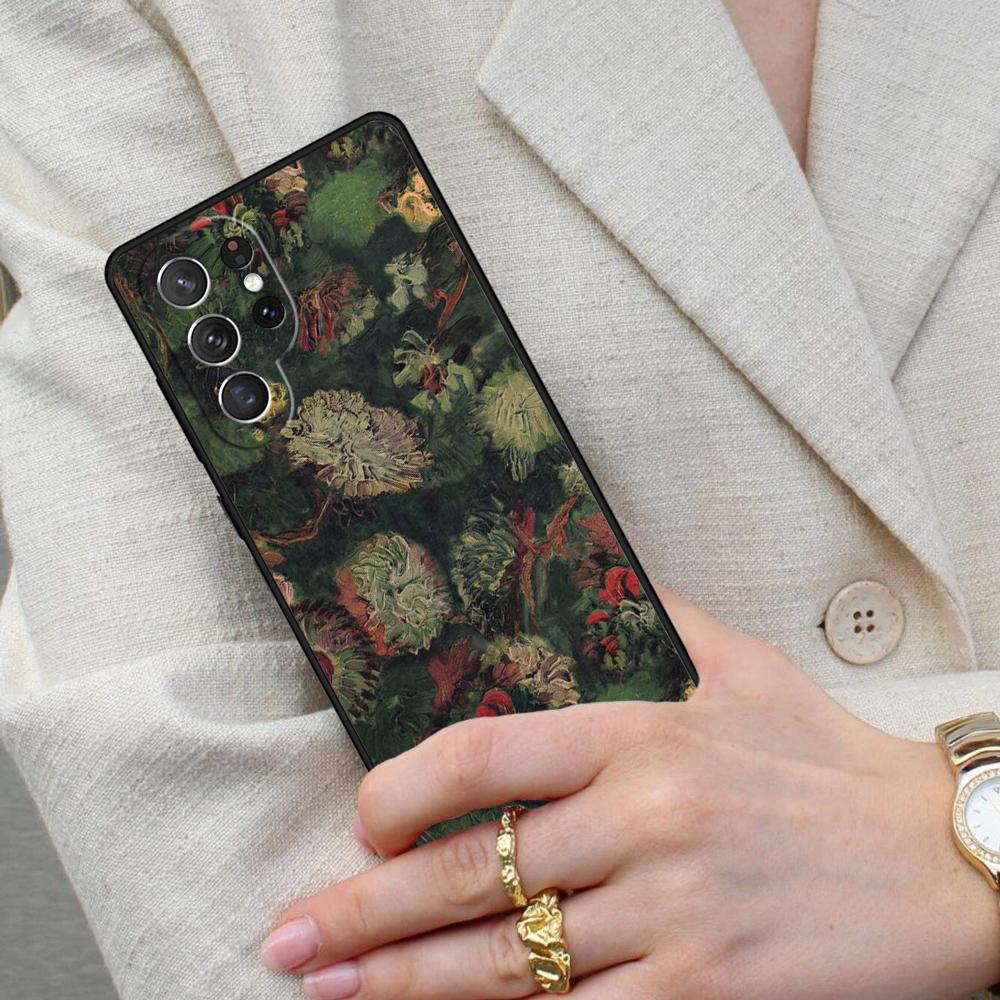 Van Gogh Oil Painting Cell Phone Case for Samsung Galaxy S26 Ultra S25 S24 S23 S22 S21 S20 Note10 Cover