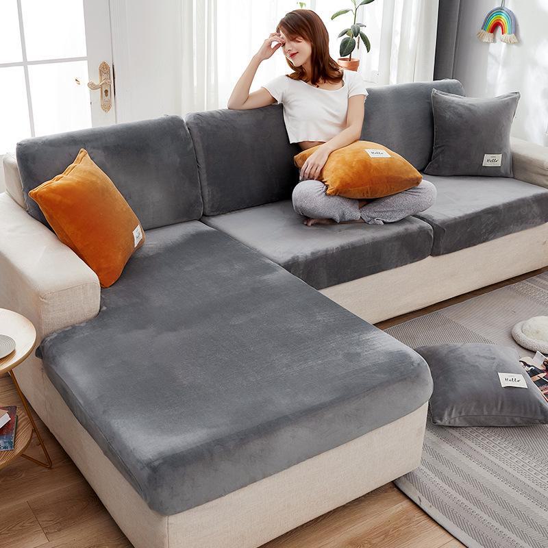 Modern Universal Elastic Sofa Cover with Swastika Pattern