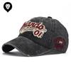 Denim Washed Baseball Cap Summer Oakland Orlando Letter Embroidered Sun Hat
